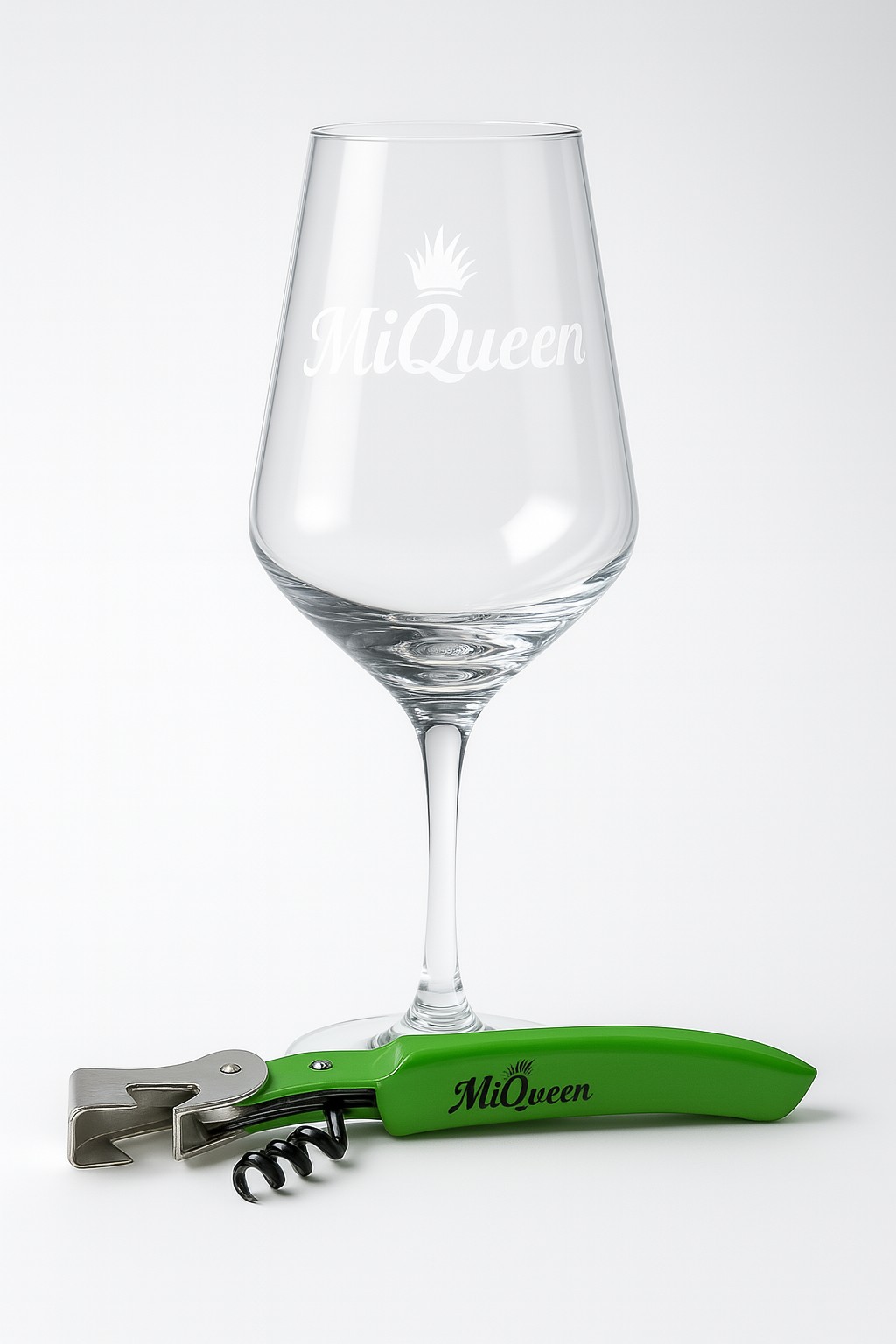 Uvítací balíček - sklenice s vývrtkou